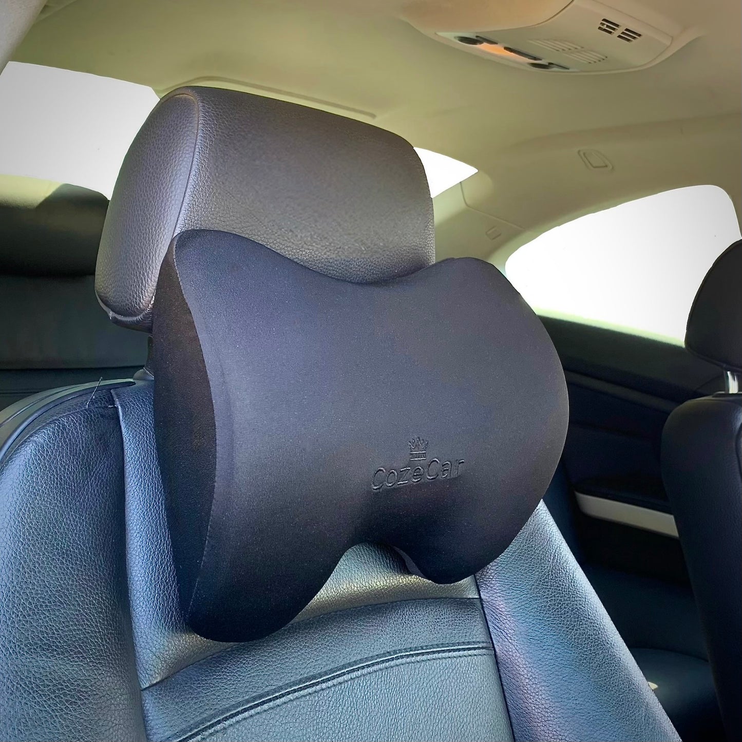 Car Neck Pillow – Memory Foam Headrest | CozeCar®